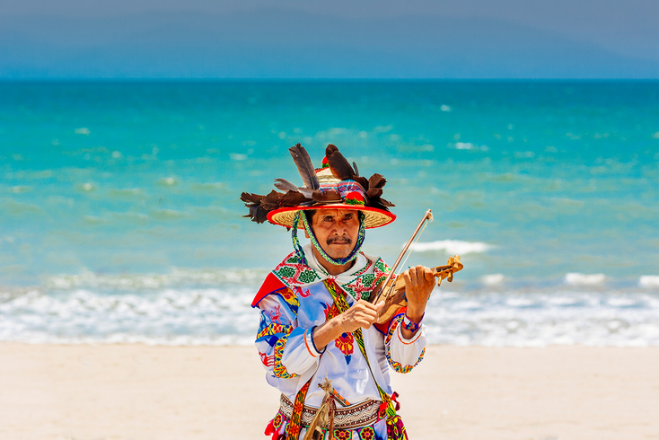 Ceremonía Huichol en Grand Velas Riviera Nayarit