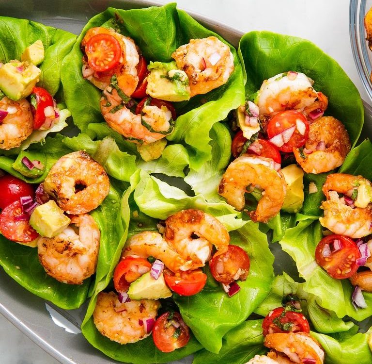 wrap de camarón receta para verano