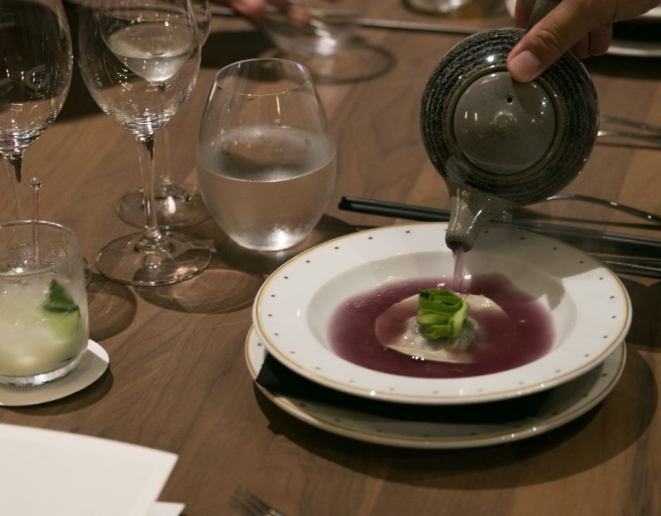 sopa que cambia de color en Riviera Nayarit