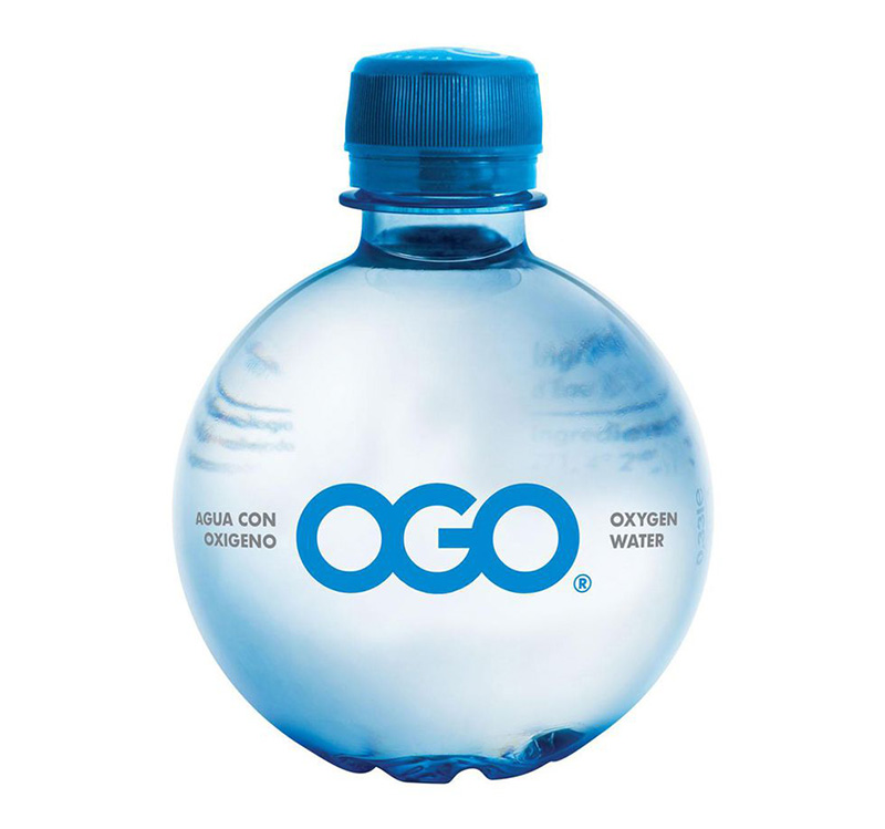 Agua con oxígeno marca Ogo