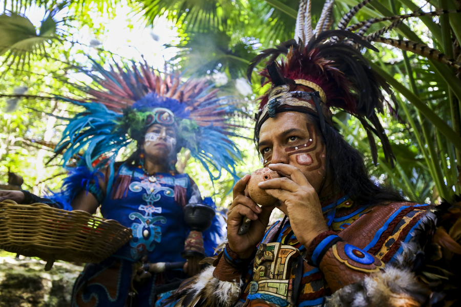 Indigenous Mayan culture located in Riviera Maya