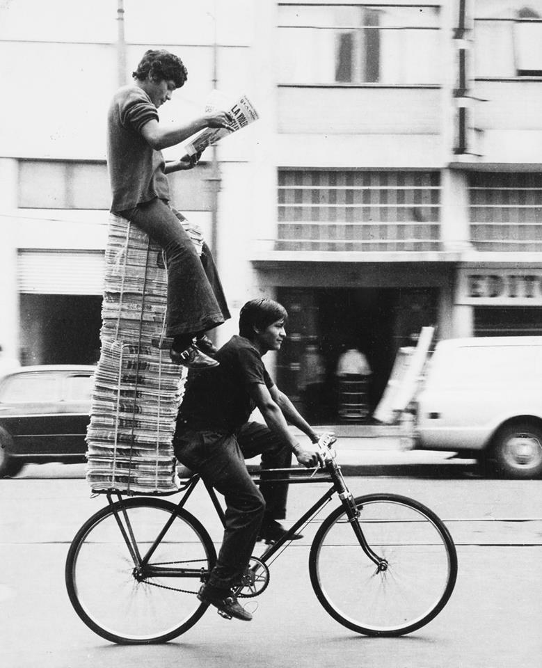 Newspaper Carriers in Mexico City