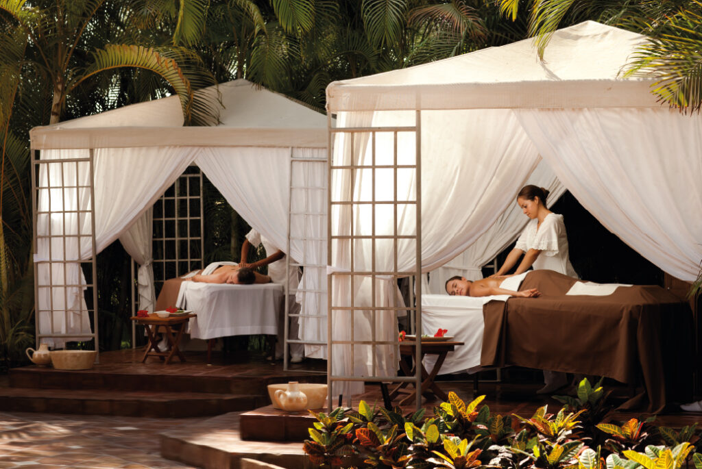 Private spa experience for couples
